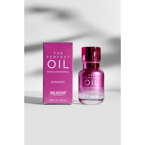 Масло для волос парфюмированное для эластичности и защиты волос - BEAVER The perfect oil romantic 50 ml
