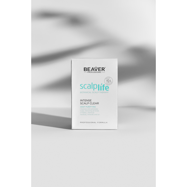 Пилинг для кожи головы и волос Scalplife BOTANICAL THERAPY INTENSE SCALP CLEAR 8ml*12ps