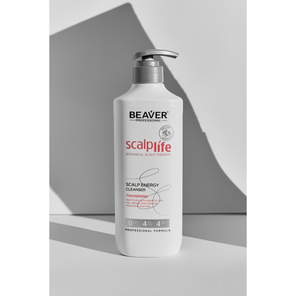 Енергетичний шампунь для густоти та проти випадіння волосся Scalplife BOTANICAL THERAPY SCALP ENERGY CLEANSER 600ml