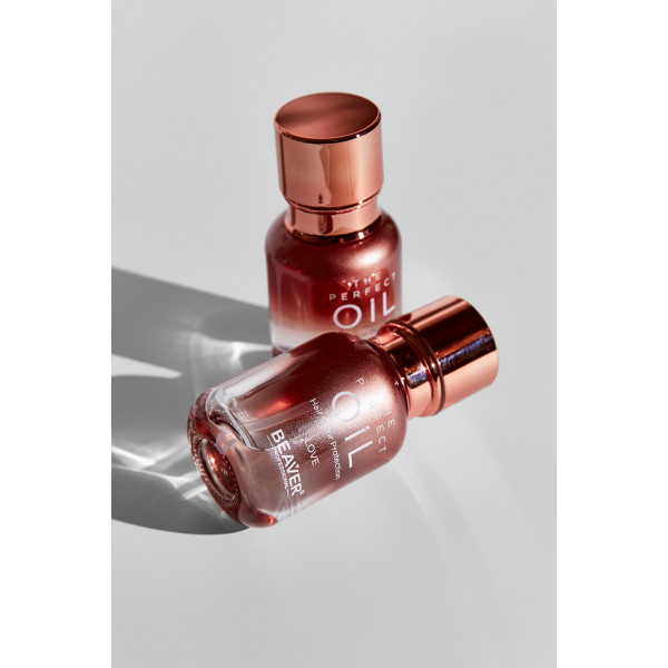Масло для волос парфюмированное для увлажнения и защиты цвета - BEAVER The perfect oil love 50 ml