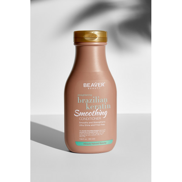 Кондиціонер для еластичності волосся з кератином - Brazilian Keratin Smoothing Conditioner 350ml