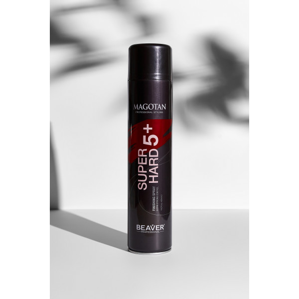 Лак для волос экстрасильной фиксации - BEAVER Super hard finishing spray 420ml