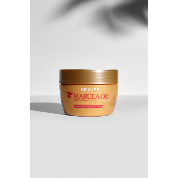 Маска для глибокого живлення пошкодженого волосся з олією марули - Nourish Marula Oil Hair Mask 250ml
