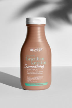 Шампунь с кератином для эластичности волос - Brazilian Keratin Smoothing Shampoo 350ml