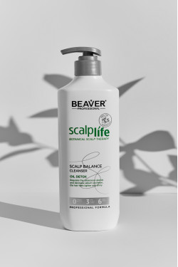 Детокс шампунь для жирної шкіри голови та волосся Scalplife BOTANICAL SCALP THERAPY SCALP BALANCE CLEANSER 600ml