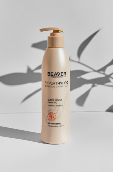 Шампунь для сухого волосся ультра зволожуючий - BEAVER Expert Hydro Ultra Moisture Shampoo 318ml