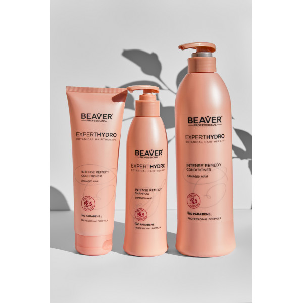 Шампунь для окрашенных волос - BEAVER Expert Hydro Intense Remedy Shampoo 318ml