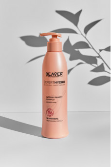 Шампунь для фарбованого волосся - BEAVER Expert Hydro Intense Remedy Shampoo 318ml