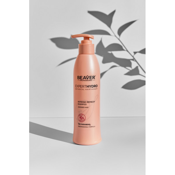 Шампунь для окрашенных волос - BEAVER Expert Hydro Intense Remedy Shampoo 318ml