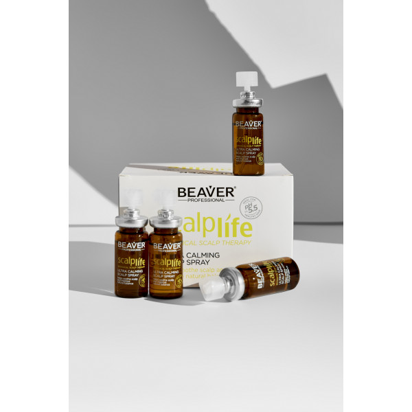 Фітоспрей для підтримки мікробіому шкіри голови Scalplife BOTANICAL THERAPY ULTRA CALMING SCALP SPRAY 10ml*12