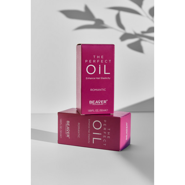 Масло для волос парфюмированное для эластичности и защиты волос - BEAVER The perfect oil romantic 50 ml