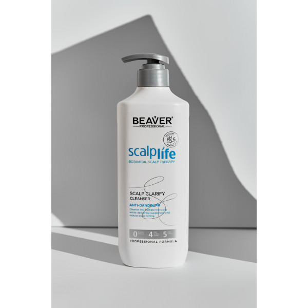 Лечебный шампунь против перхоти Scalplife BOTANICAL THERAPY SCALP CLARIFY CLEANSER 600ml