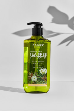 Гель для душу з олією Чайного дерева - BEAVER Australian Tea Tree Body Wash 400ml