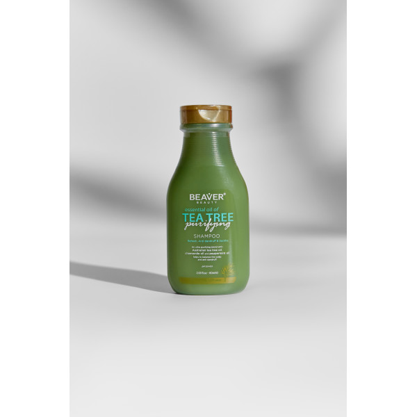 Шампунь с маслом чайного дерева для жирных волос - Essential Oil of Tea Tree Shampoo 60ml