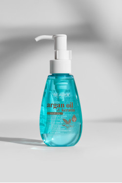 Поживна арганова олія для відновлення пошкодженого волосся - Repairing Argan Oil & Keratin Hair Oil 100 ml