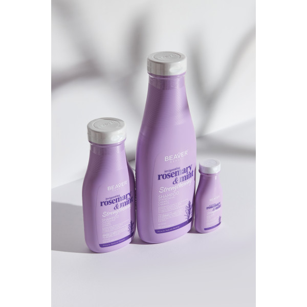 Освежающий шампунь с розмарином для обновления волос и кожи головы - Rosemary & Mint Strengthening Shampoo 60 ml