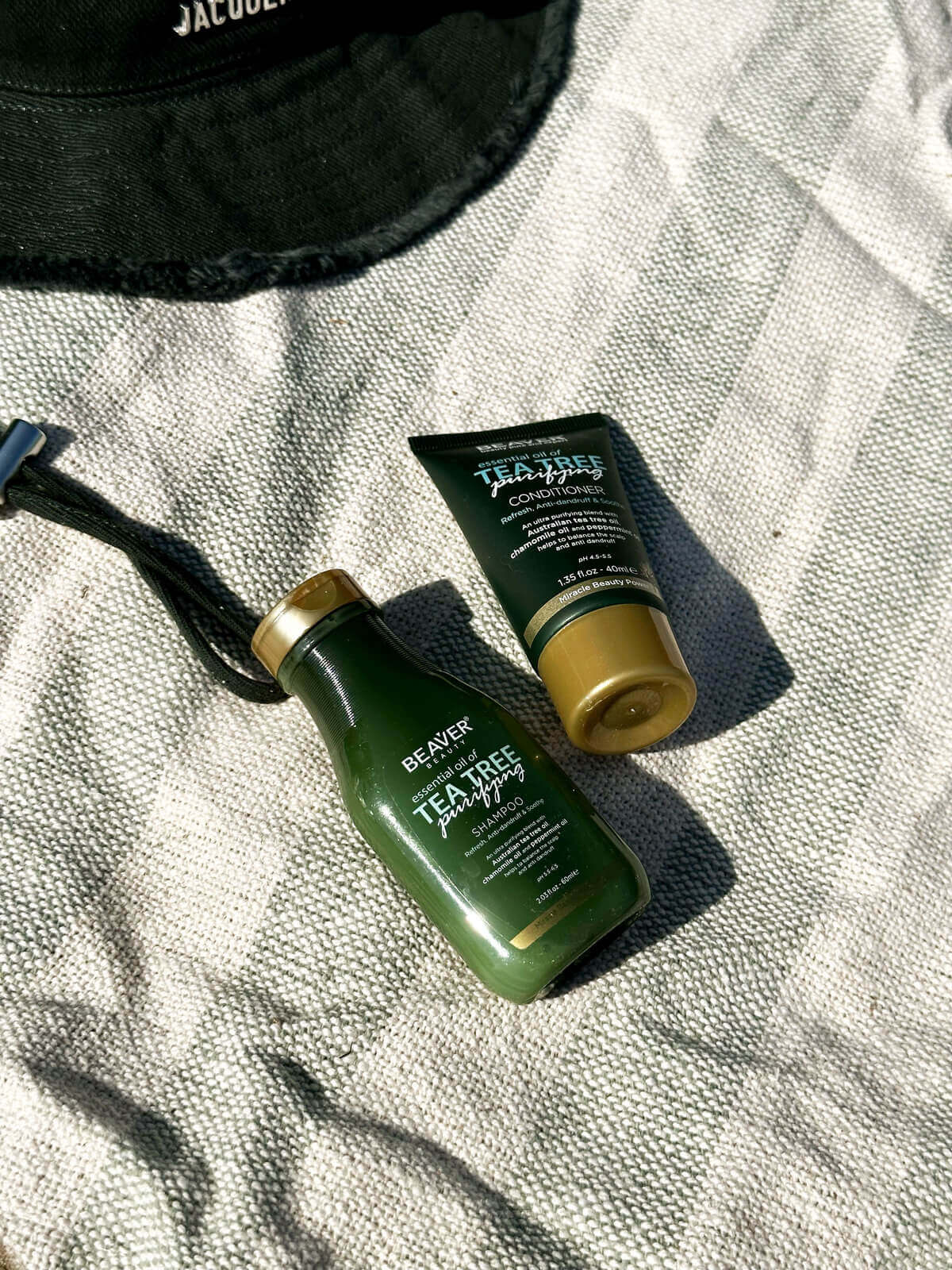 Косметика для волос с маслом чайного дерева Essential Oil of Tea Tree для ухода за жирной кожей головы Beaver Professional